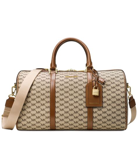 michael kors duffle bag small|michael kors trolley suitcase.